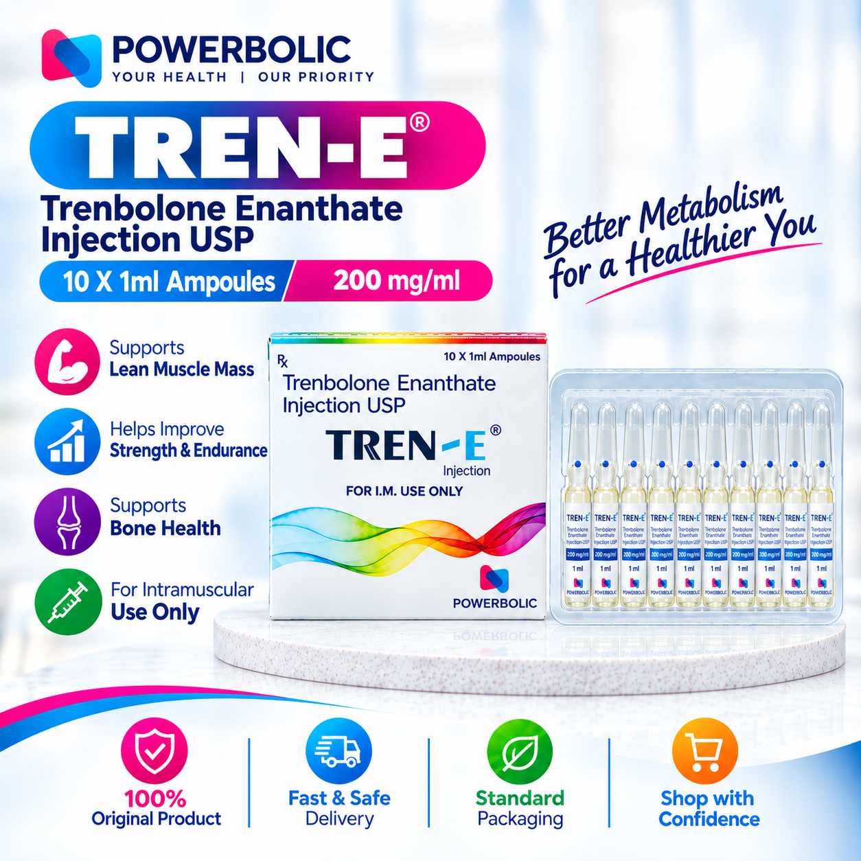 TREN-E 200 MG 1ML AMP