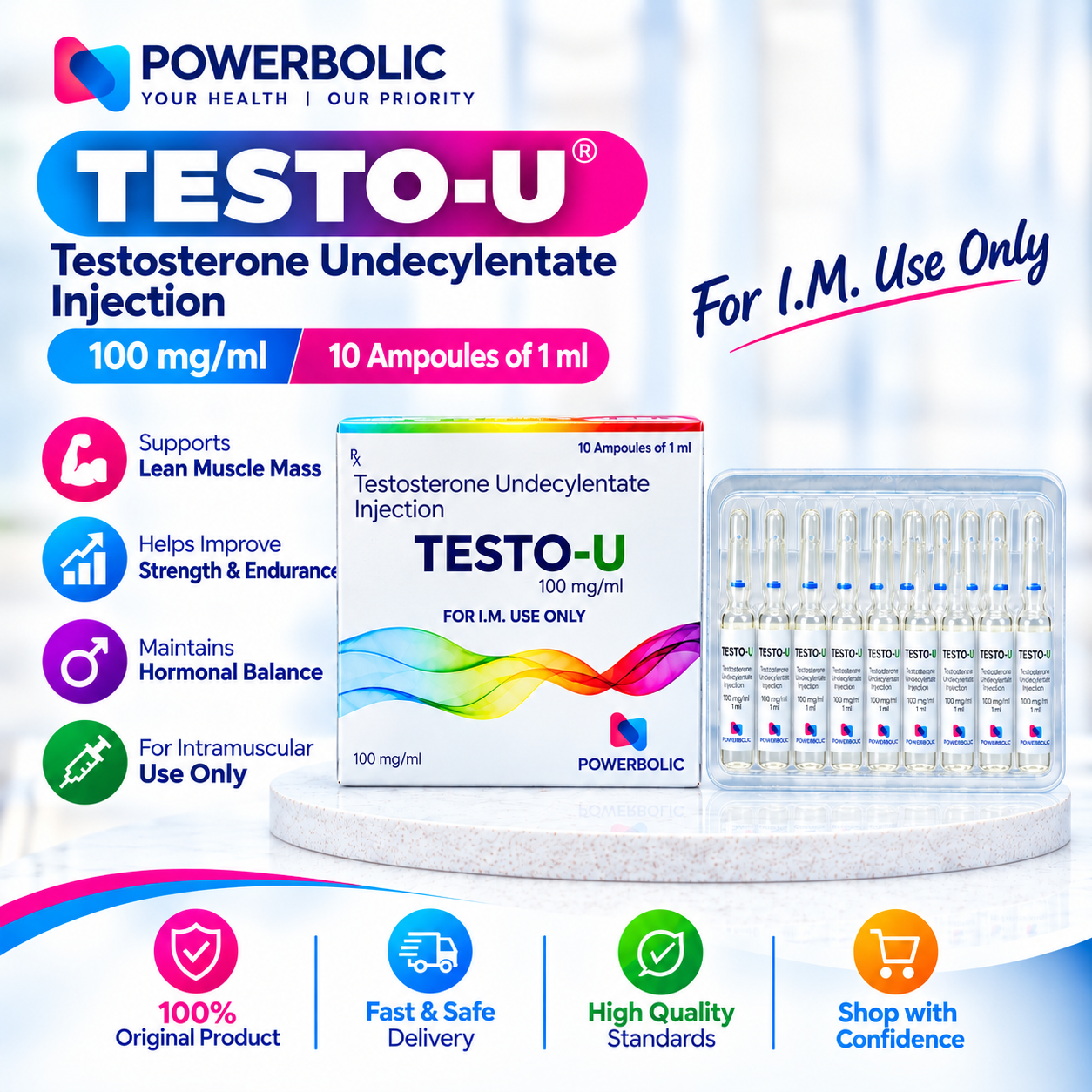 TESTO U 10 MG 1ML AMP
