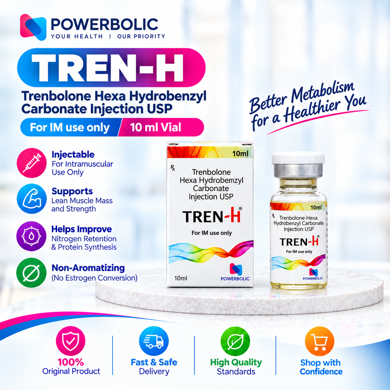 TREN-H 76.5 MG 10 ML VIAL