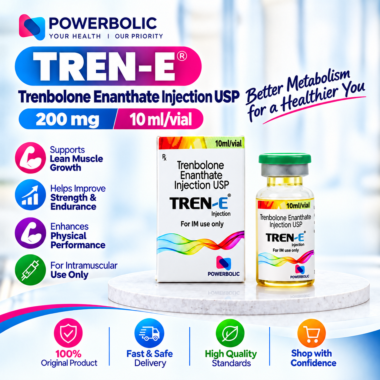TREN E 200 MG 10 ML VIAL