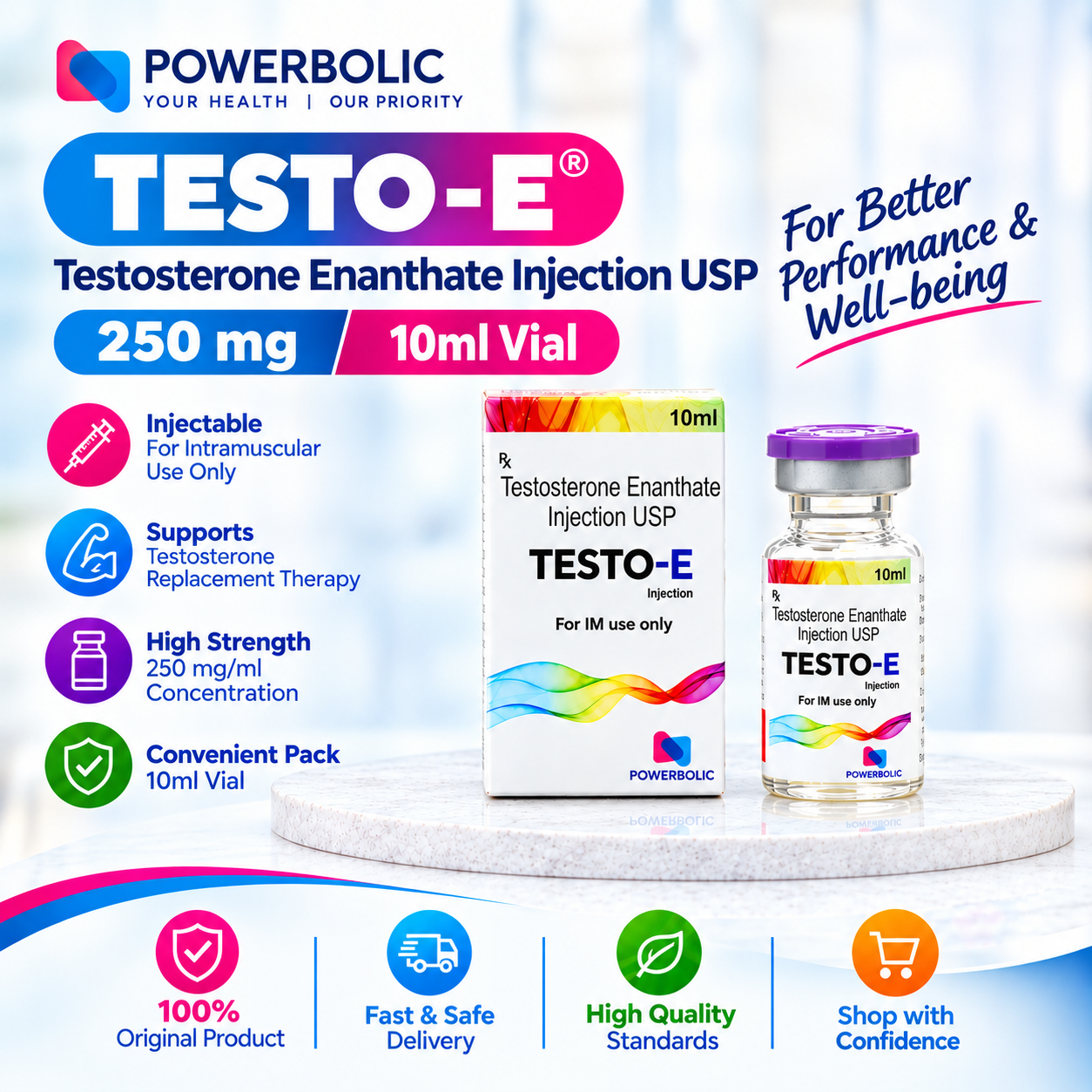 TESTO E 10 ML VIAL
