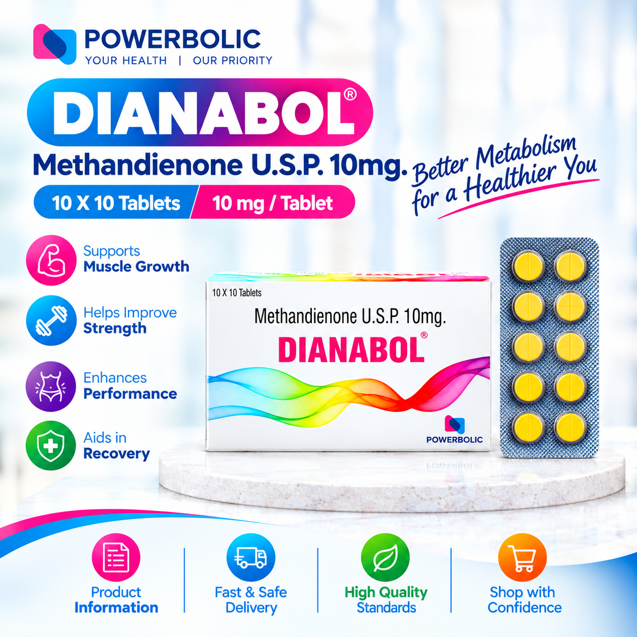 DIANABOL TAB 1*10