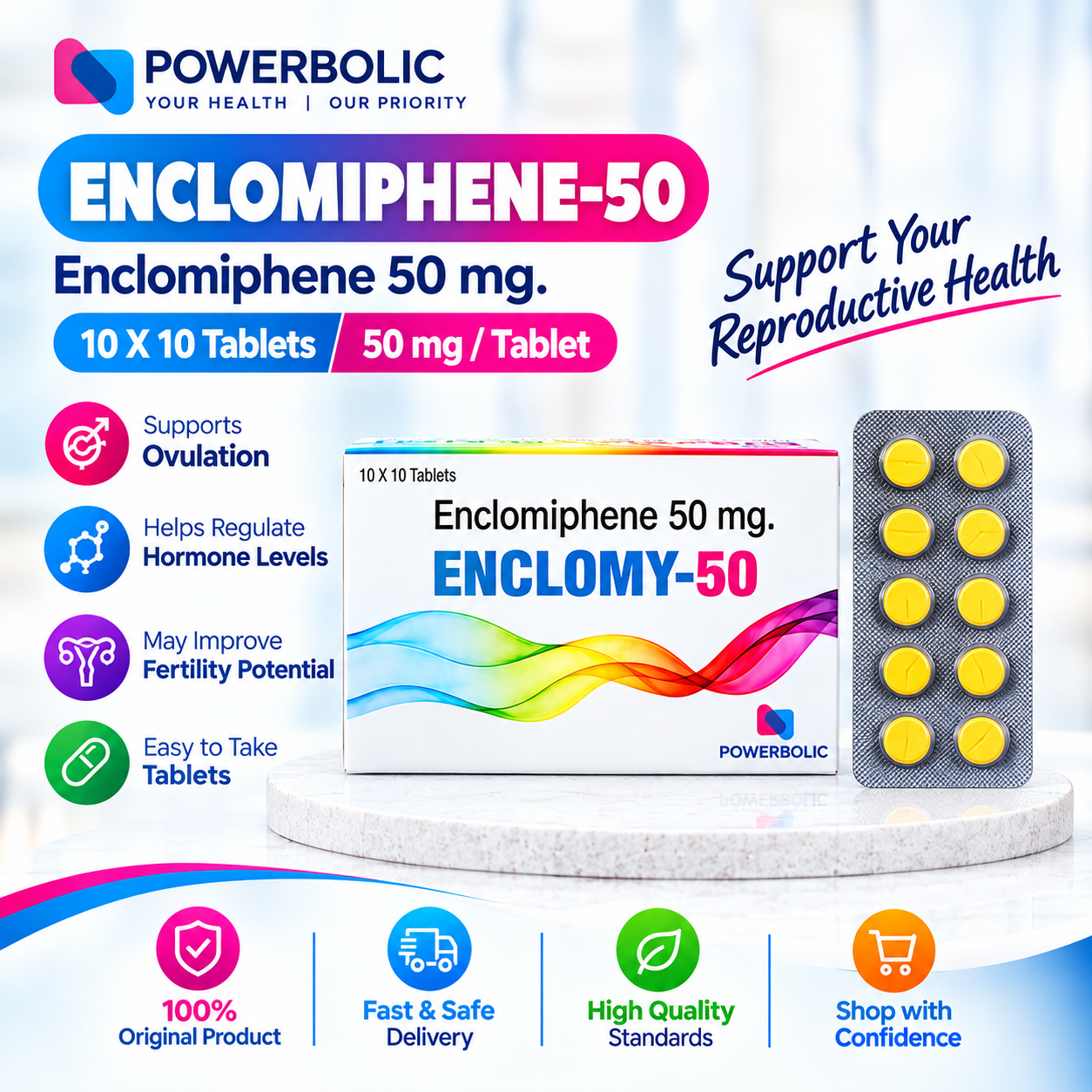 ENCLOMY 50 MG